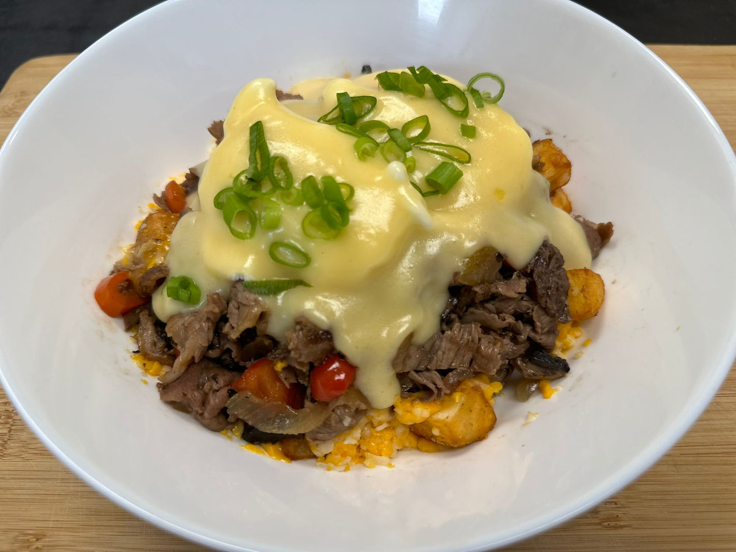 PHILLY CHEESE BREAKFAST BOWL - HUNGERSSTOPYYC, hungers stop, hungersstop, burgers calgary, best burgers calgary, fish and chips calgary, best fish and chips calgary, best restaurant calgary