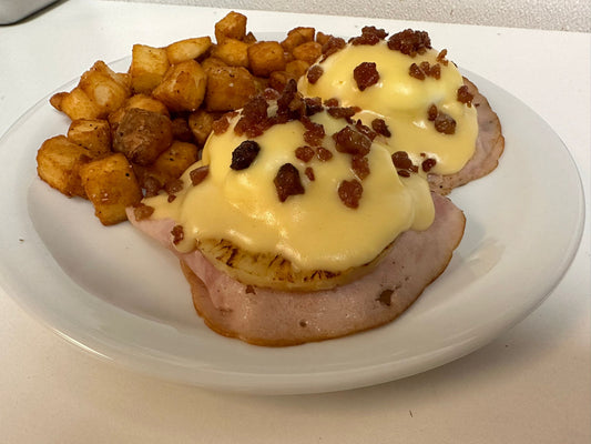 HAWAIIAN BENEDICT - HUNGERSSTOPYYC, hungers stop, hungersstop, burgers calgary, best burgers calgary, fish and chips calgary, best fish and chips calgary, best restaurant calgary