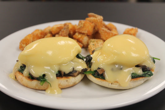 Mushroom And Spinach Benny